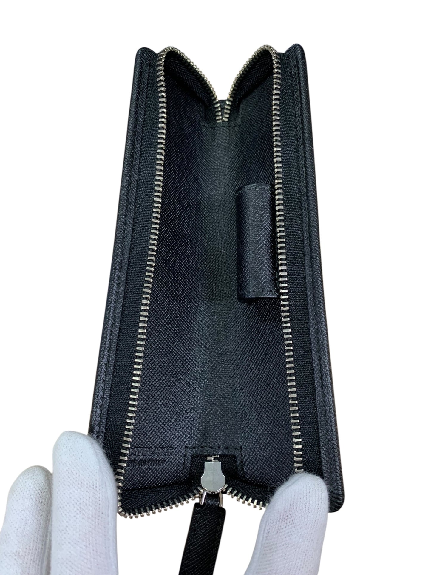 モンブラン MONTBLANC SARTORIAL Pen Pouch 113237 ペンケース ブラック 1本用 ITG6F7Q2JC5M 【SALE】