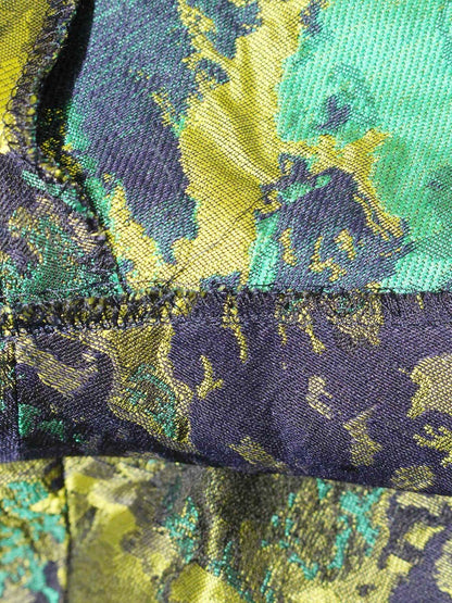 エムズグレイシー Oil Painting Like Skirt 917524 スカート 36 マルチカラー(グリーン) ジャガード ITUOXCGEP2K2