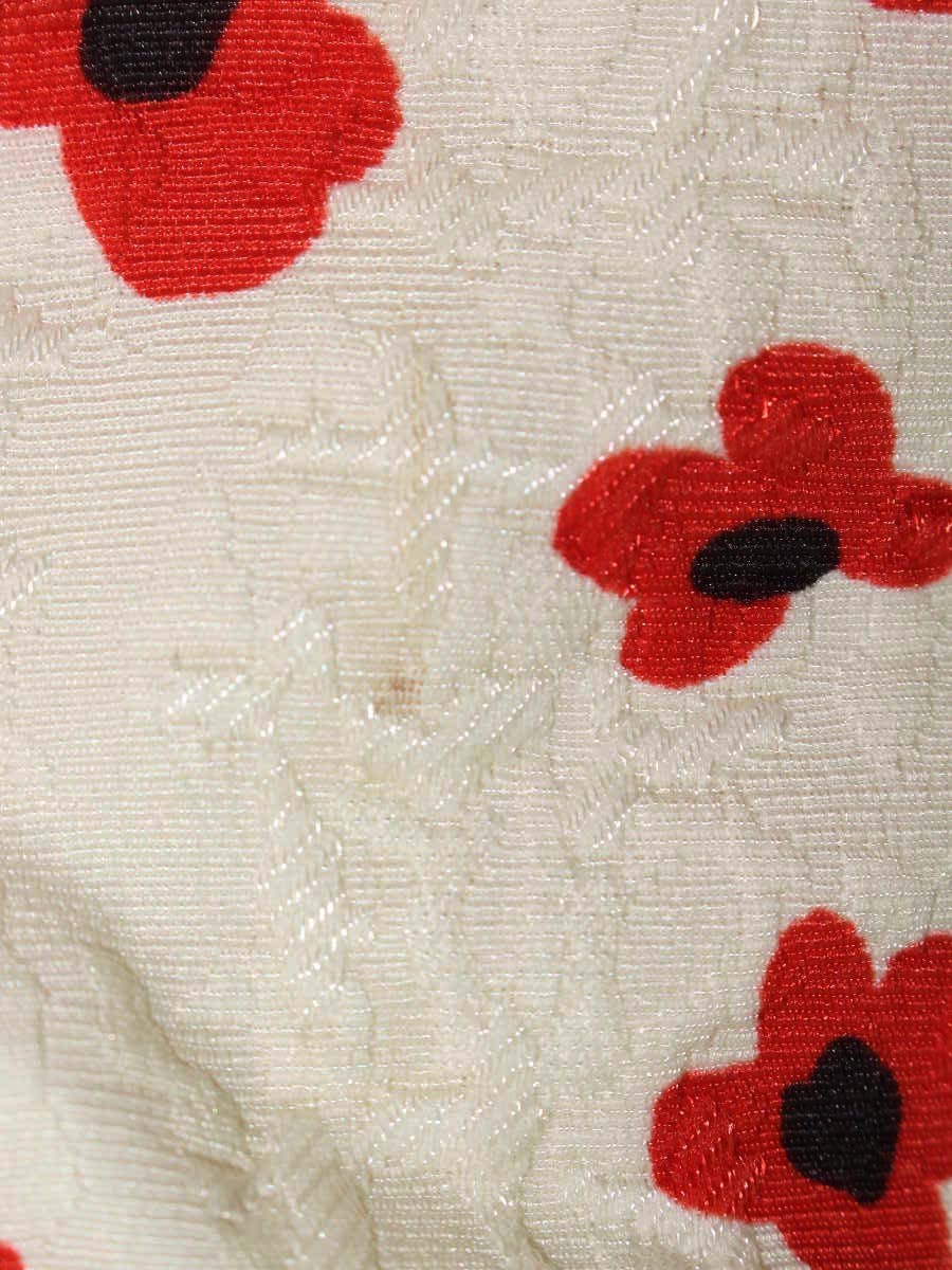 エムズグレイシー 011501 ワンピース 36 ホワイト 花柄 ITMMHN6NNOW4