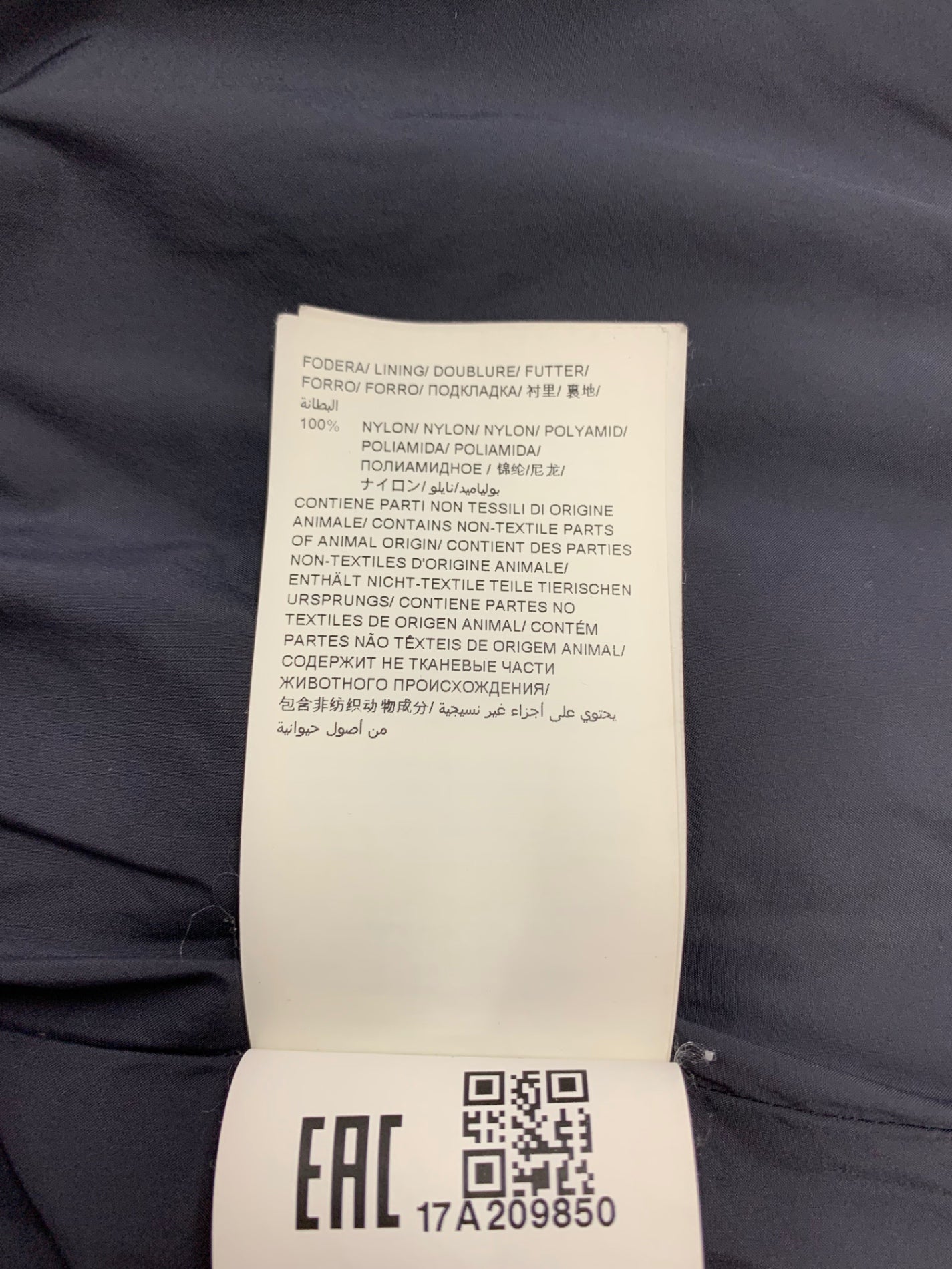 タトラス GESSO ジェッソ MTA19A4569 ダウンジャケット 04 ブラック ナイロン IT65G9KNDPKK