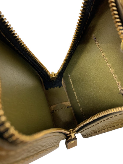 ヘルツ 前ポケット付ベルトポーチ・横型 ウエストバッグ ブラウン ラティーゴ ハードレザー ITJ1YUQEN38P