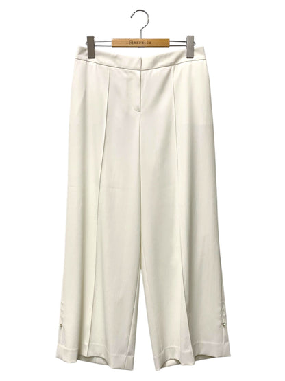 トゥービーシック ワルツラインストーン ワイドパンツ W5R06-710-02 42 ホワイト 25SS IT6KF1FF624G
