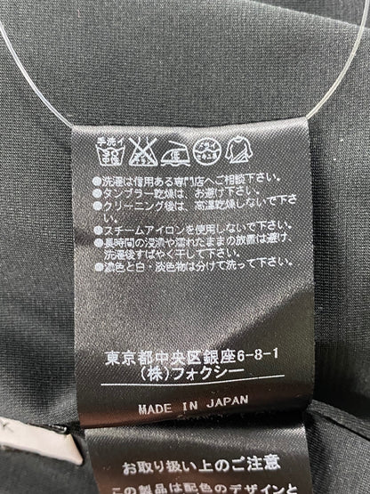フォクシーニューヨーク ホイップリボン 32460 ワンピース 38 ブラック IT3YXZAZDQSU