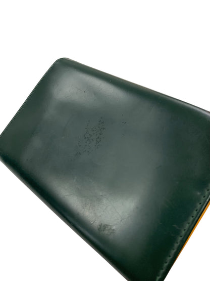 エッティンガー 二つ折り財布 グリーン レザー ITNX6UAG5ZE8