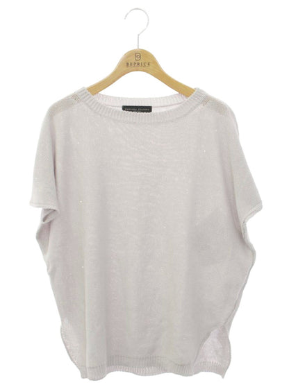 ファビアナフィリッピ MADP02B645X ニット 40 グレー ラメ ITU9J7JRYCRA