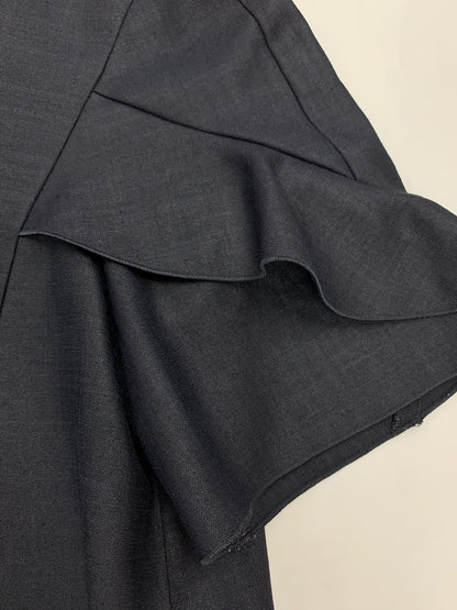 フォクシーニューヨーク Flounce Petal 45277 ブラウス 38 ネイビー フラウンスペタル ITRH1M5UW8P8