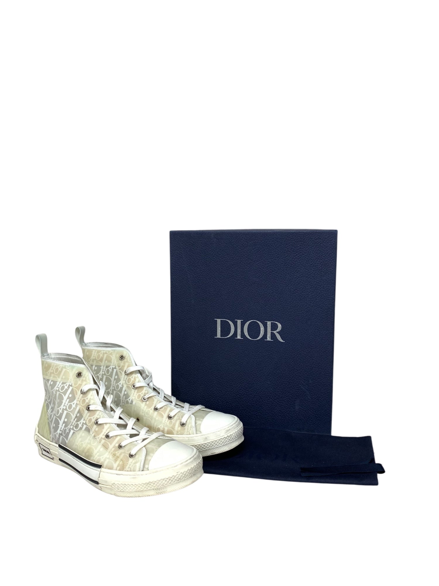 ディオール B23HT OBLIQUE TRANSEPARENCY 3SH118YNT スニーカー 46