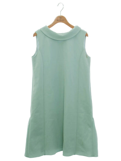 フォクシーニューヨーク 2way モッズドレス 40533 ワンピース 40 ブルー IT5CPR67J724