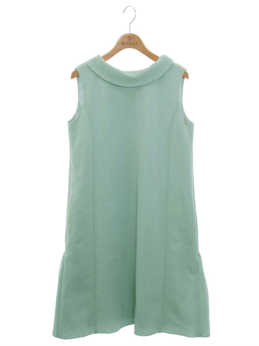 フォクシーニューヨーク 2way モッズドレス 40533 ワンピース 40 ブルー IT5CPR67J724