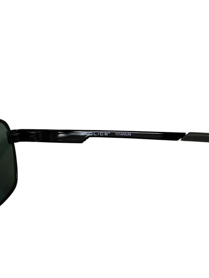 ポリス STORM ストーム SPL743J サングラス ブラック メタルフレーム フルリム スクエア ITW88YYUNF5E