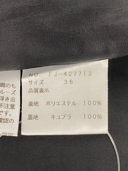 エムズグレイシー 427713 スカート 36 ブラック 刺繍 フラワーモチーフ ITIXDOWTL2N4