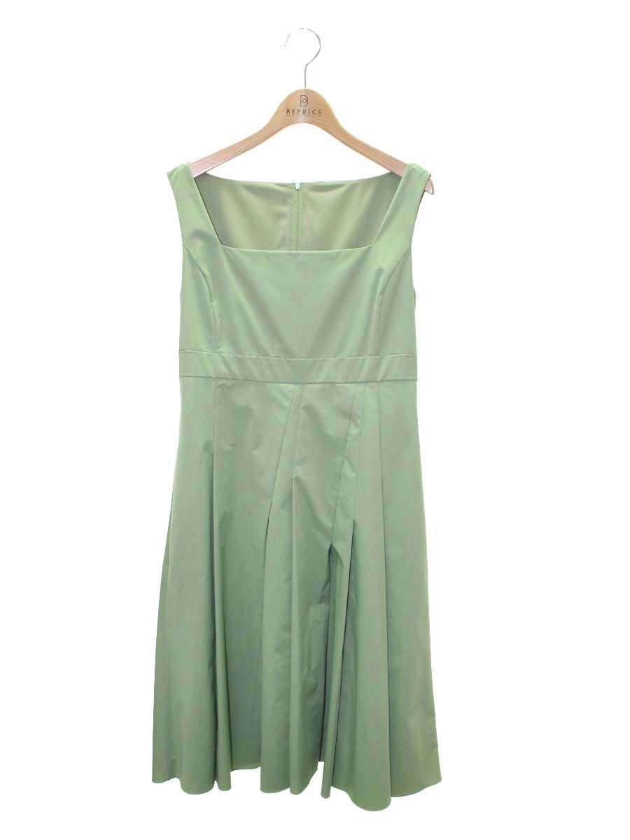 フォクシーニューヨーク 29312 ワンピース 40 グリーン フレアー ITTGR04QTLZ8