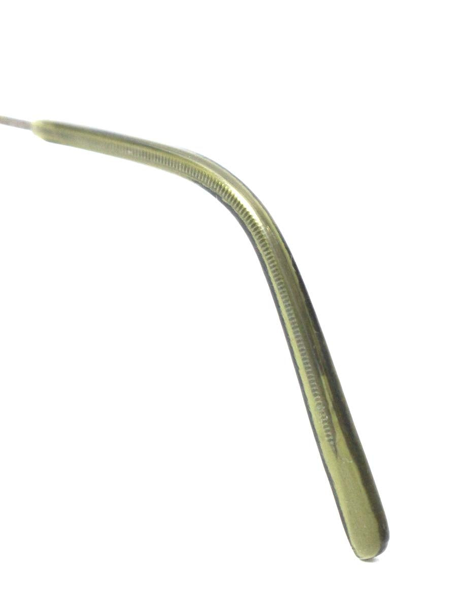 恒眸作 T272 メガネ ゴールド コンビフレーム ウェリントン ITMWM81U34VM