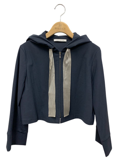 フォクシーニューヨーク 42156 パーカー 40 ネイビー Marine Hoodie マリンフーディ ITHG2Q6CJ8OU
