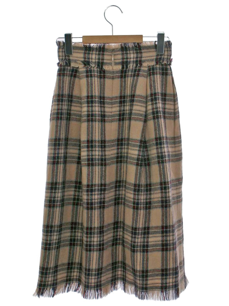 エムズグレイシー 917565 スカート 36 ブラウン ウール ITFURZYZPWT8