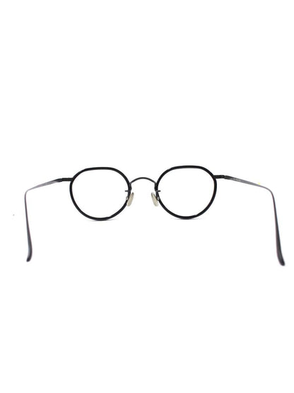 掌（タナゴコロ） POKER FACE別注モデル PTG-15 BK メガネ ブラック コンビフレーム フルリム ボストン ITZRGT45KVKH 【SALE】