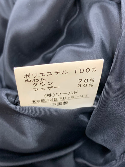 クードシャンス 6999 709 ダウンジャケット 38 ブラック ジップアップ ITFJD681JCZK