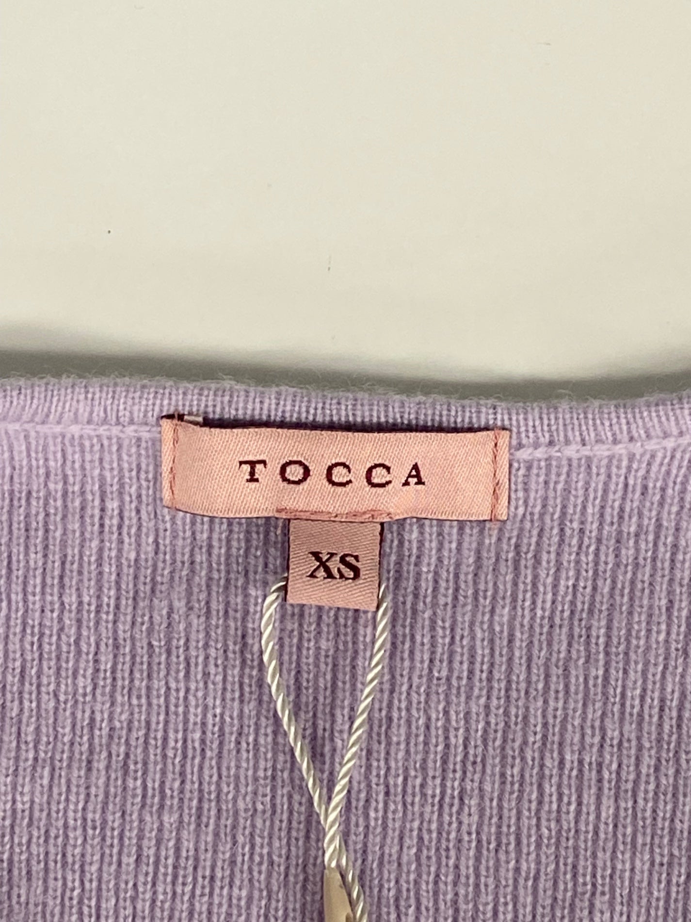 トッカ AJISAI BOLERO KRTONA0011 ボレロ XS パープル ニット IT60G0JGOHJG