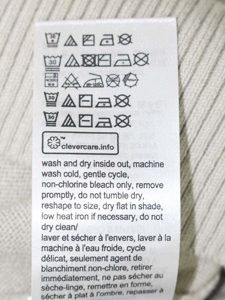 カルバンクラインジーンズ J326453 セーター S ベージュ センターロゴ IT90GSQUNF9W