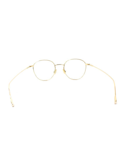 ネイティブサンズ Roy 47 メガネ ゴールド チタンフレーム ストロベリーシェイプ ITNVCR8EI76K