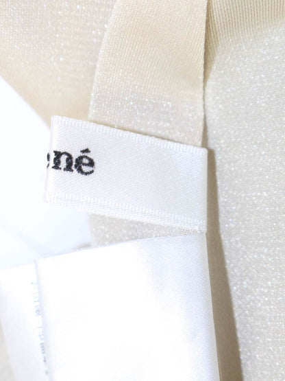 ルネ 6932527 スカート 36 ベージュ ニット ギャザー ITFEQRKH4RBC