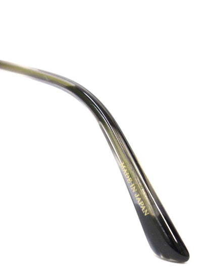 ノヴァ H-3033 メガネ シルバー/ブラウン メタルフレーム ハーフリム ウェリントン IT8AW4OT1LHC