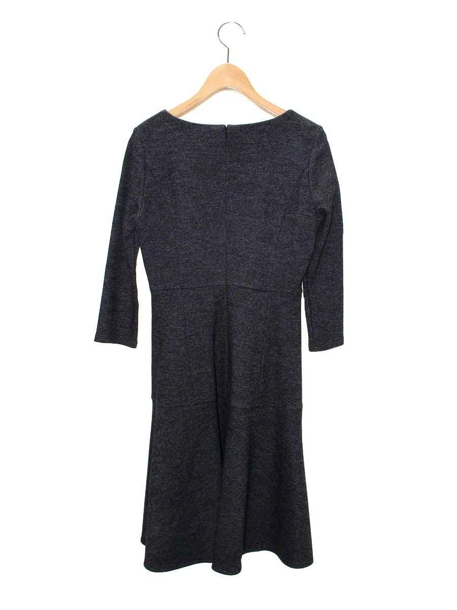 アナイ 15428-25-92-360 ワンピース 36 ブラック ウール混 IT62D9DG3NCG