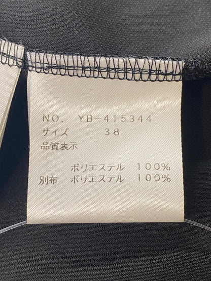 エムズグレイシー 415344 トップス 38 ブラック フリル ITDIUXHKA55Q