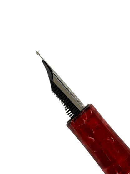 スティピュラ 万年筆 イ・カストーニ ロドリテ レッド M 14K ITY43CXF51G8