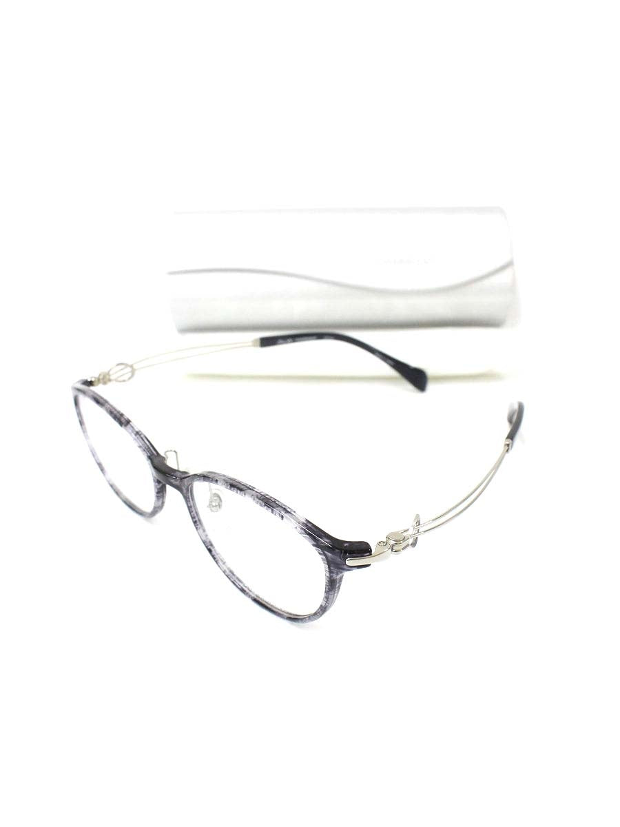 ラインアートシャルマン ARIA アリア XL1671 メガネ クリアブラック/シルバー コンビフレーム ボストン ITE11B5CVZGG