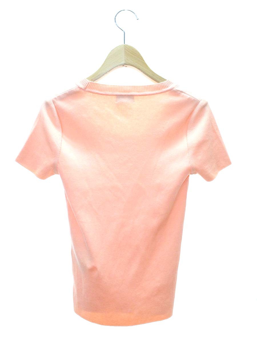 オールドイングランド 50122131 ニット セーター 36 オレンジ コットン クルーネック ITI3ZB0CXUFS