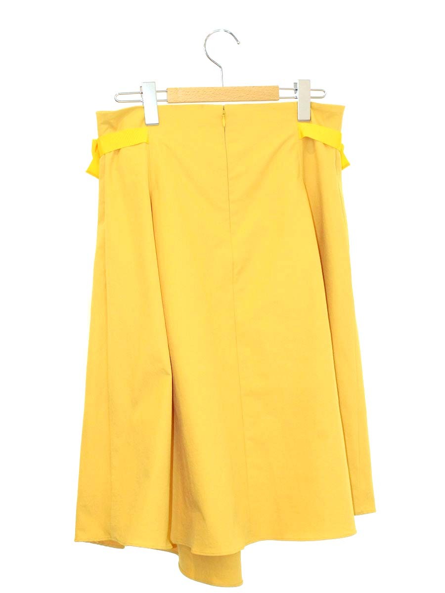エムズグレイシー Asymmetry Skirt 917338 スカート 40 イエロー ITCMU8OIB8CG