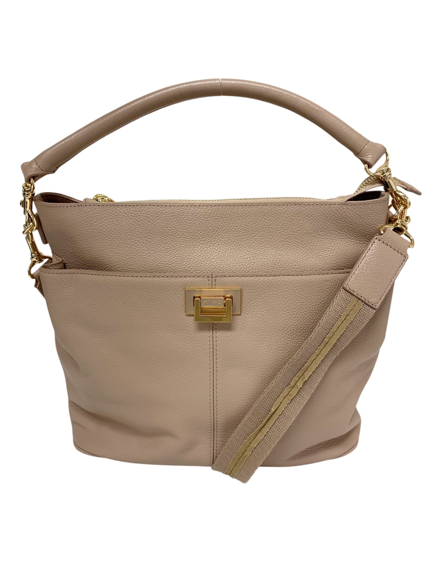 アタオ WEEKEND ショルダーバッグ ベージュ ウィークエンド ITHNBC0W4KNC