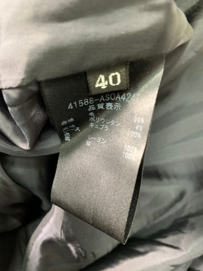 フォクシーブティック Grace グレース 41588 スカート 40 ネイビー タックフレア ITXGQNK6F9BW