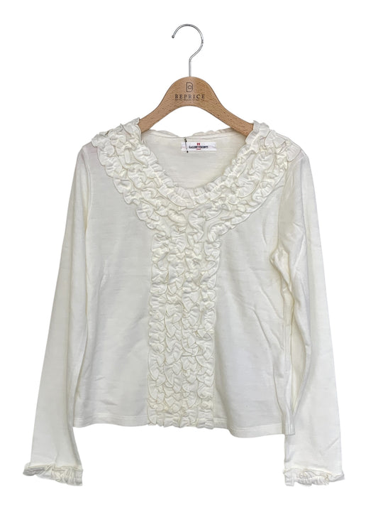 ギャラリービスコンティ 1491569 カットソー 2 アイボリー フリル ITMG705RJEKK 【SALE】