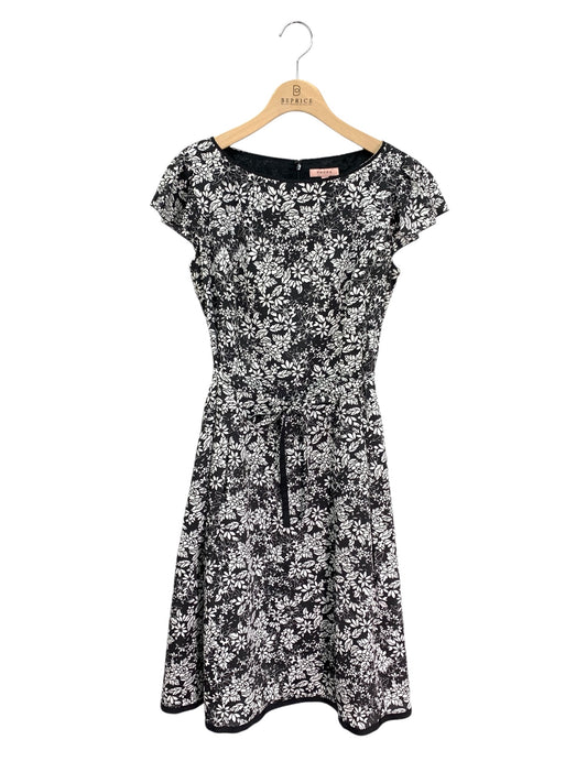 トッカ BURTON LAUNDRY LINE OPTOBA0105 ワンピース 6 ブラック フラワーモチーフ 花柄 ITMQ07NQXVYO 【SALE】