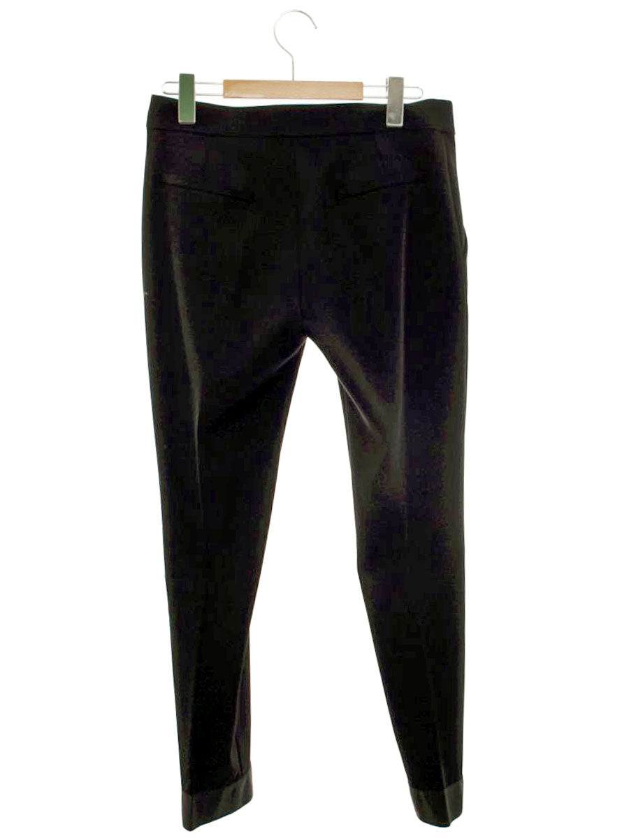 フォクシーニューヨーク 35956 スラックス 40 ブラック グログランテープ 切替 ストレッチ ITYM1816OWRO