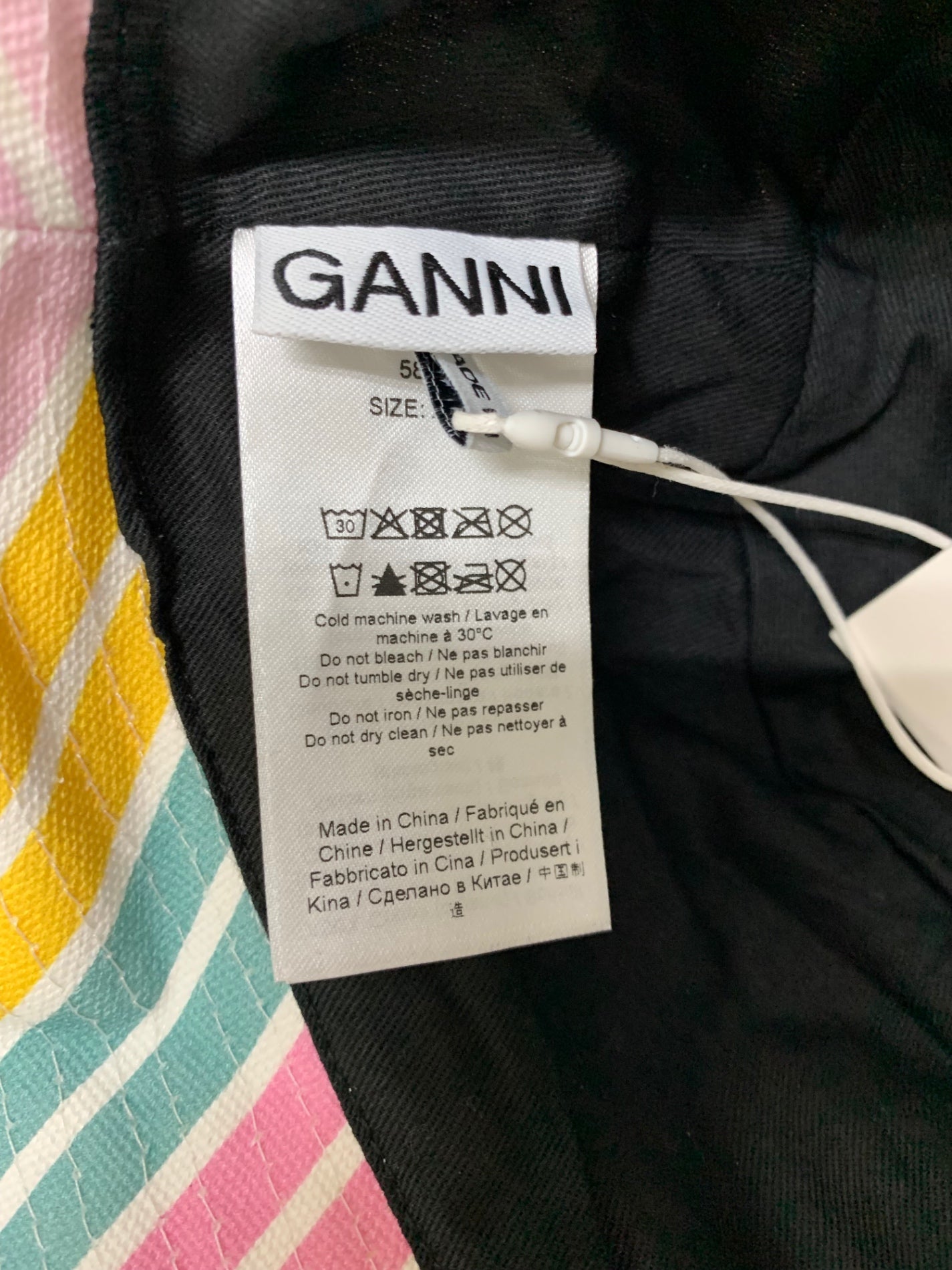 ガニー バケットハット Recyclled Tech Bucket Hat マルチカラー XS/S ITCMM3G006Q8