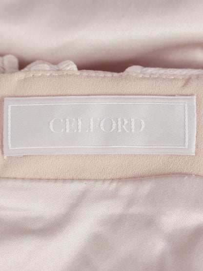 セルフォード CWFS194054 タイトスカート 38 ベージュ ハートレース IT1G9KE5IXXC