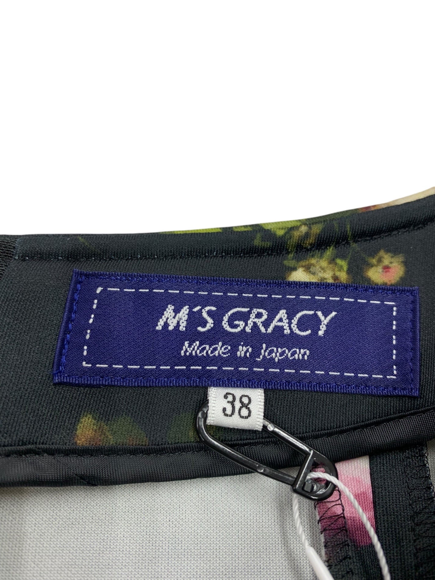 エムズグレイシー インクジェットフラワープリントドレス 111501