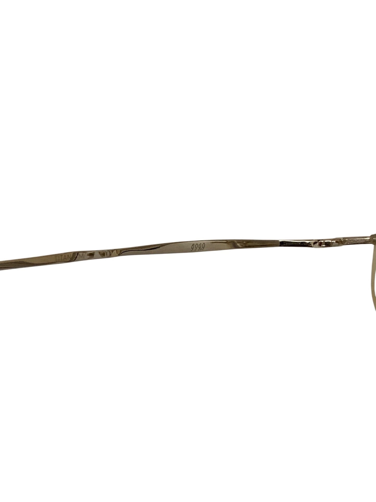 フォーナインズ TW-04D1 メガネ ゴールド リムレス IT0DPOY3UL3A