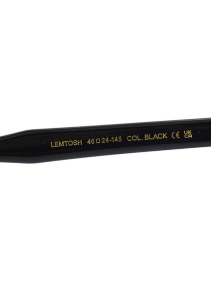 モスコット LEMTOSH メガネ ブラック レムトッシュ セルフレーム フルリム ボストン ITOBWN6KCNEQ