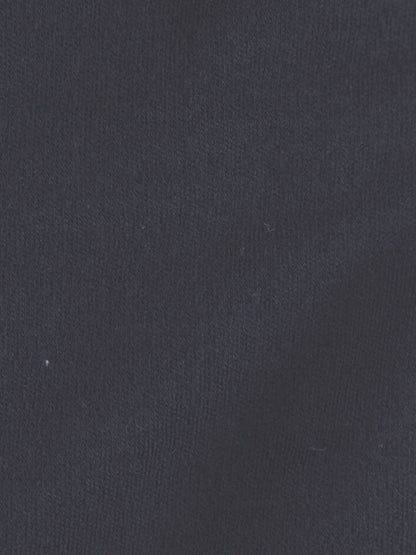 ボーダーズアットバルコニー BD2021-2B カットソー 38 ネイビー ウール ボートネック ロゴワッペン IT5XHWT7RN05