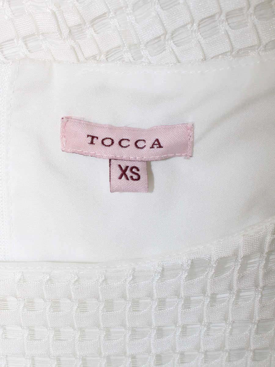 トッカ CKKTOLM0500 ワンピース XS ホワイト ITJYLBZ89XI4