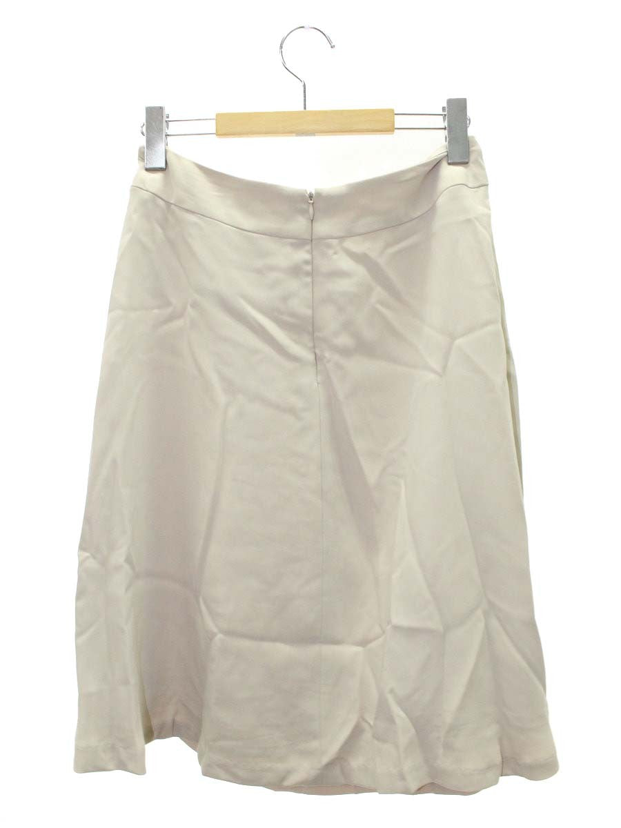 ギャラリービスコンティ 1165469 スカート 3 ベージュ リボン フレアー ITAEQZF520I8 【SALE】