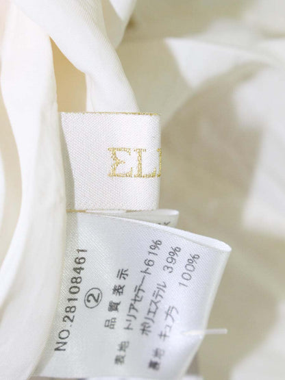 エリザ 28108461 ワンピース 2 アイボリー タック フレア ITCO2XQ4DOIW 【SALE】