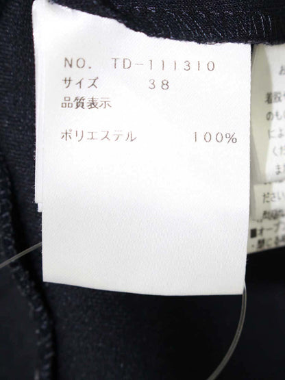 エムズグレイシー フード付きカットソードレス 111310 ワンピース 38 ネイビー ITRY14OHQAS3