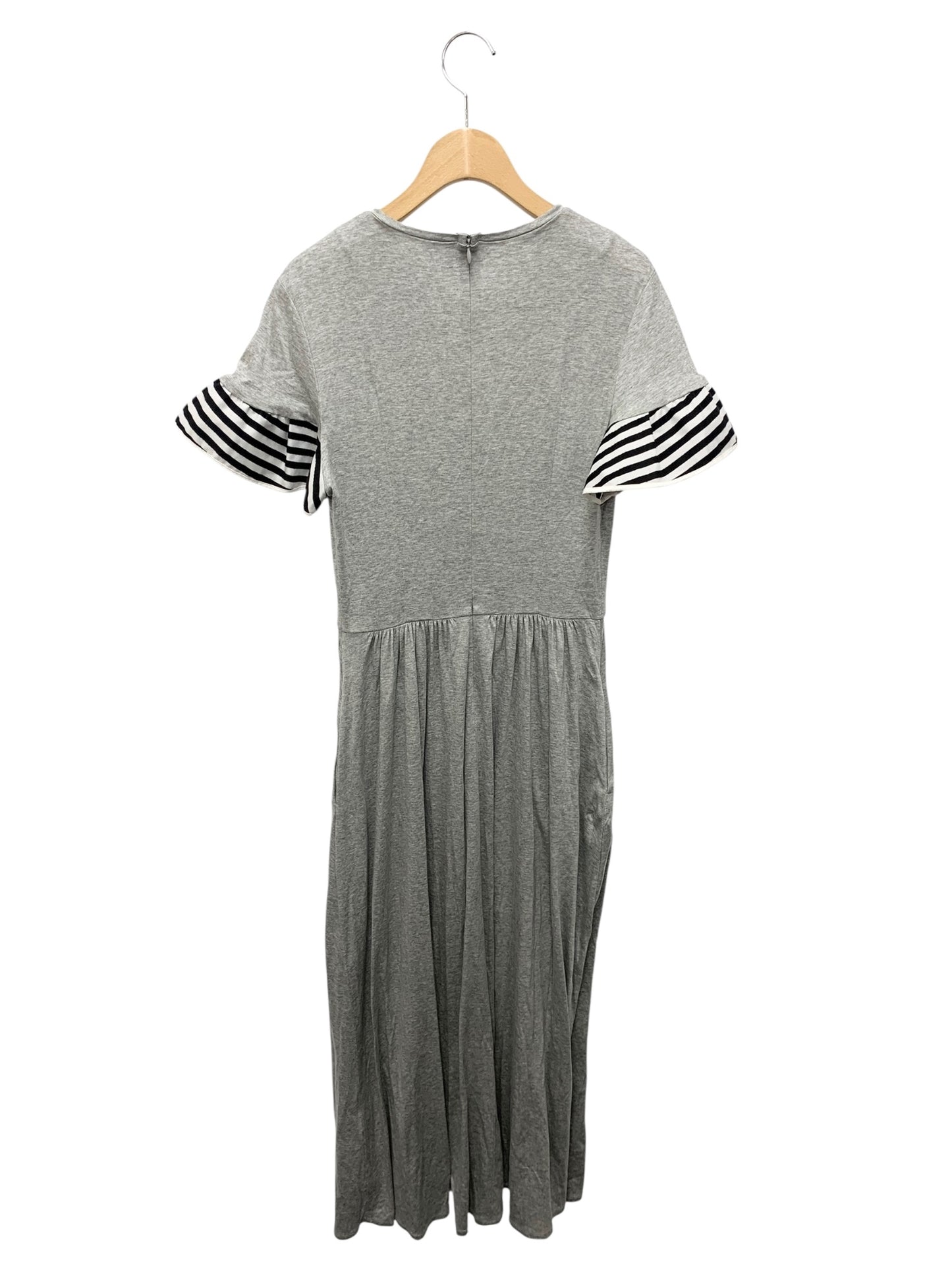 ボーダーズアットバルコニー BD2111-2k-29 ワンピース 38 グレー RUFFLED MAXI DRESS ITBVA9JBH1SW 【SALE】