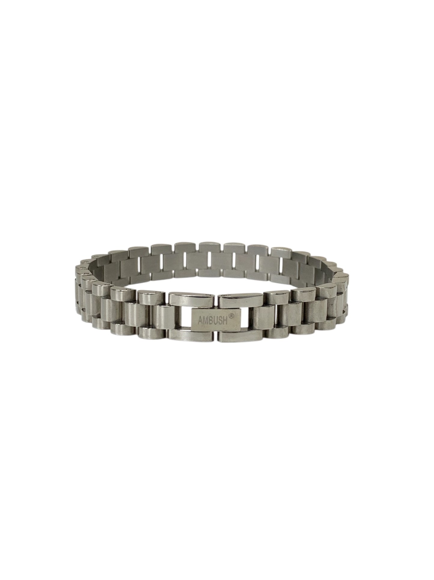 アンブッシュ Rollie Chain Bracelet ブレスレット シルバー SS 20cm 37.5g ITCP2MRF2VNK