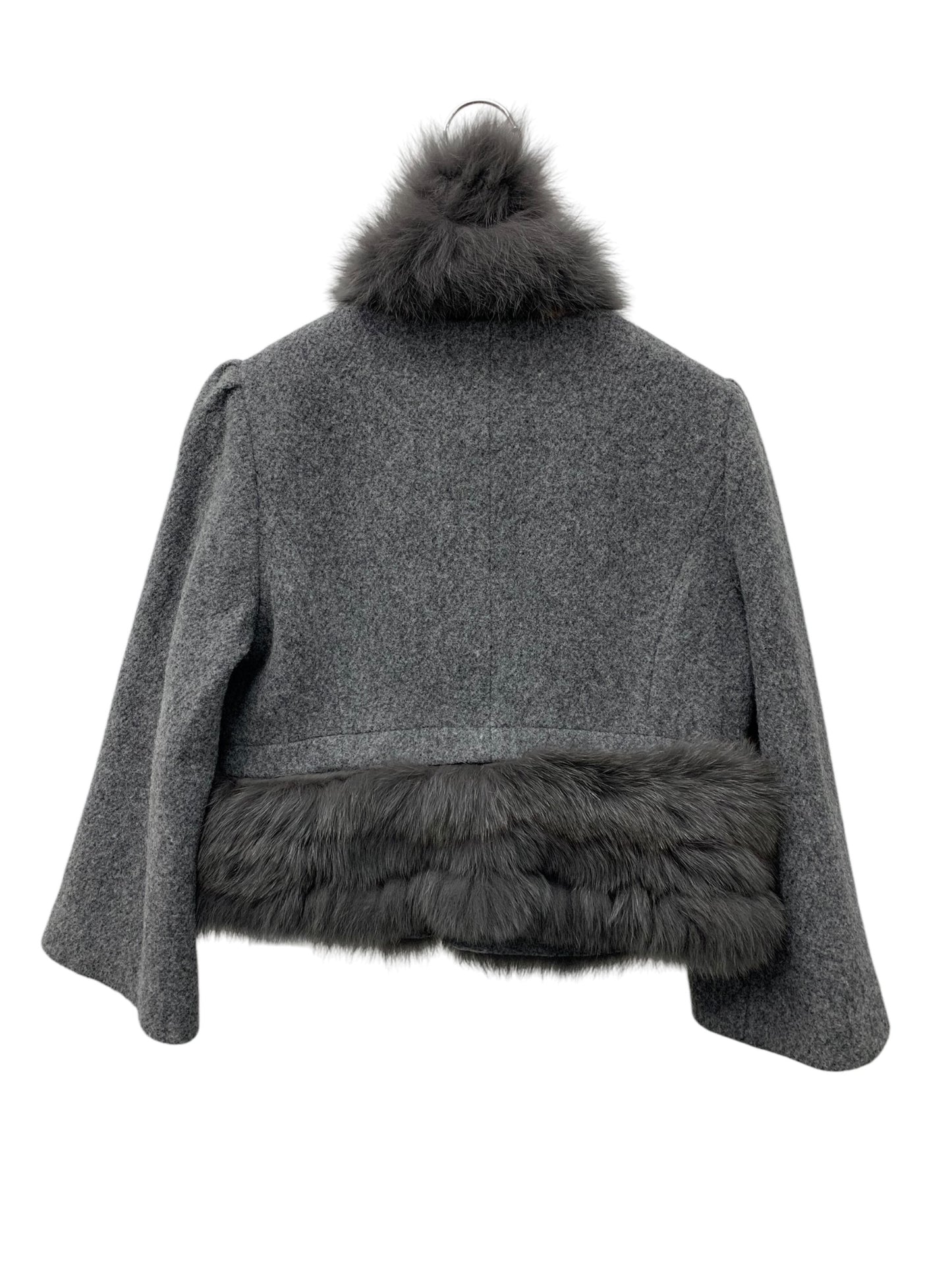 トゥービーシック W5740-826-07 ジャケット X グレー ウール フォックス レッキスラビット ITCDF4WVDFC2